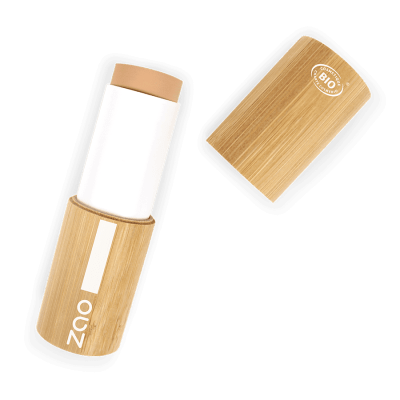 maquillaje en stick ecológico beige miel