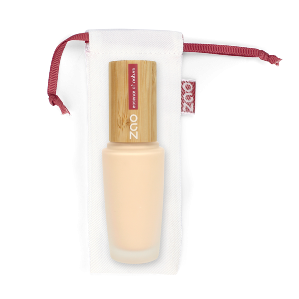 maquillaje fluido ecológico beige ivoire