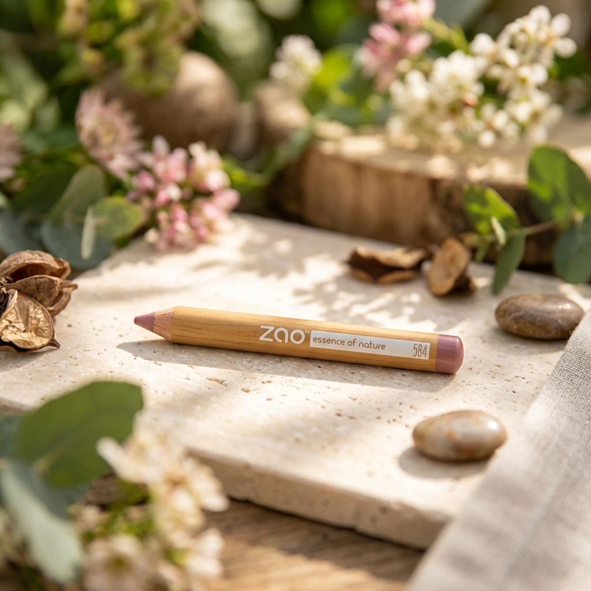 Lápiz 584 Jumbo Labios y Mejillas - Bois de Rose - Imagen 4