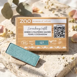 Zao Recarga Sombra Rectangular 127 Bleu paon - Imagen 2